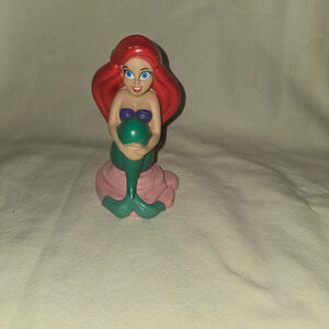 Vintage Disney The Little Mermaid Ariel Soft Vinyl Toy Figure